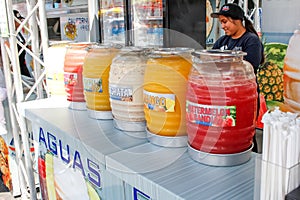 Aguas frescas barrels