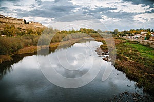 Agueda River in Ciudad Rodrigo photo