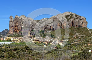 Aguero village, Aragon, Spain