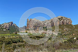 Aguero village, Aragon, Spain