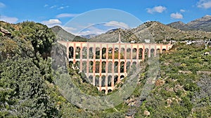 The Aguila aqueduct, Malaga. photo