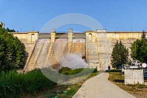 Aguilar de Campoo Reservoir, Palencia, Spain. Hydrological Confederation