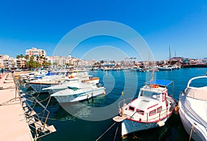 Aguilas port marina village Murcia in Spain photo