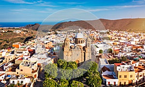 Aguimes town in Gran Canaria, Canary Islands, Spain. Historic centre of Aguimes (Gran Canaria) photo