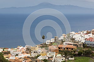 Agulo village on Gomera island, Spain