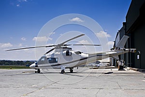 Agusta A109 Helicopter photo