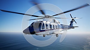 AgustaWestland AW139 Helicopter Hovering Serenity