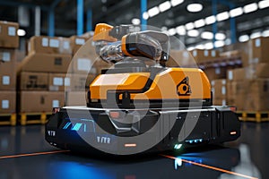 AGV and robotic arm boost factory automation, enhancing safety in transportation