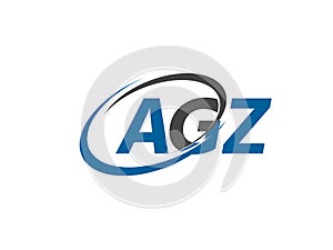 AGZ logo, design, vector illustration