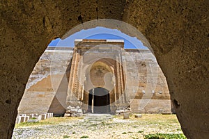 Agzikarahan Caravanserai in Aksaray, Turkey.