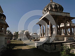 Ahar cenotaphs of the Maharanas of Mewar,