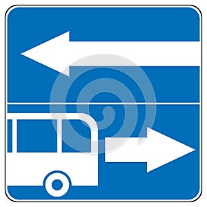Ahead Only, one way traffic sign, Drive Straight Arrow Traffic Vector illustrations