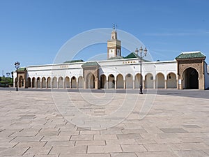 Ahl Fas mosque near royal palace in city of Rabat in Morocco