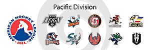 AHL season 2022â€“23. Abbotsford Canucks, Bakersfield Condors, Calgary Wranglers, Coachella Valley, Colorado Eagles, Henderson