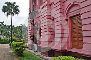 Ahsan Monjil was the official residential palace and seat of the Nawab of Dhaka.