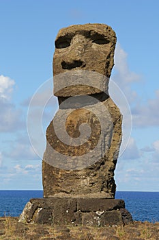 Ahu Ko te Riku, Easter Island photo