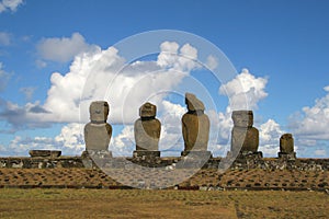 Ahu Tahai, Easter Island photo