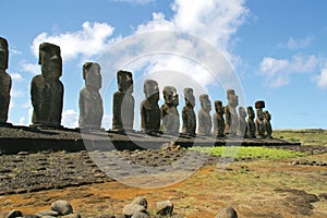 Ahu Tongariki, Easter Island