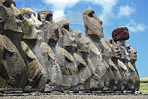 Ahu Tongariki Easter Island photo
