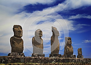 Ahu Vai Uri moai