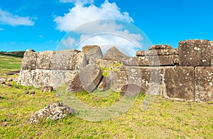 Ahu Vinapu, Easter Island, Chile
