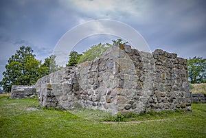 Ahus Aosehus Castle Ruins