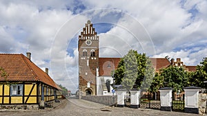 Ahus Saint Marys Church Panorama