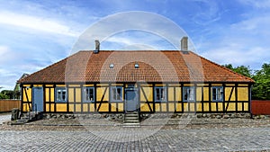 Ahus Townhouse Facade Panorama