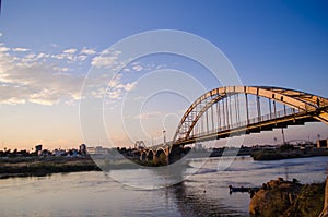 Ahvaz Pole Sefid Bridge