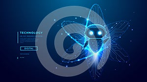 AI Agent in Education or Knowledge Concept on Technology