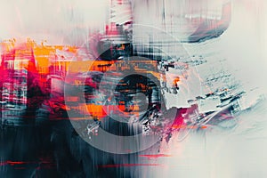 AI algorithm abstract background with digital patterns, circuits, and codes.