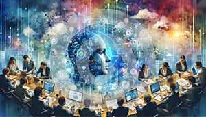 AI, artificial intelligence, big data analytics and automation technology, machine learning.