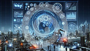 AI, artificial intelligence, big data analytics and automation technology, machine learning.