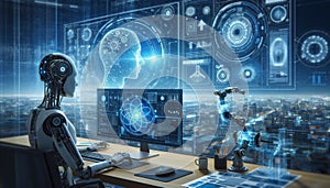 AI, artificial intelligence, big data analytics and automation technology, machine learning.