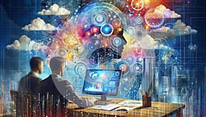 AI, artificial intelligence, big data analytics and automation technology, machine learning.