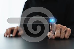 Ai or artificial intelligence chat program or software. knowledge and learning solution by genius automation programming. Smart