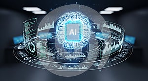 Ai and artificial intelligence driving machine learning data science technology innovation and shaping the future of tech