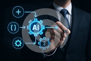 Ai artificial intelligence machine learning deep learning business technology automation strategy concept