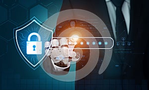 AI-powered network security with integrated biometric authentication. Fermion