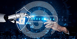 AI-powered network security with integrated biometric authentication. Fermion