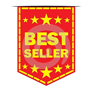 FIVE STARS BEST SELLER LABEL