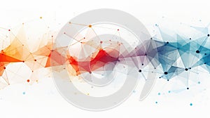 ai big data white background