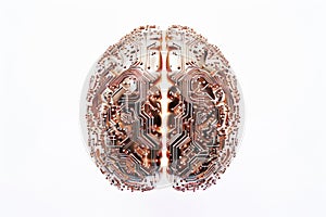 AI brain. Artificial intelligence concept