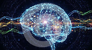 AI Brain Network with Abstract Data Flow