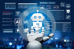 AI chatbot assistant with intelligent automation and data analysis Parse