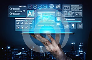 AI chatbot and code generation dashboard interface Parse