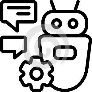 AI Chatbots Vector Icon