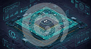 AI Chip: Futuristic Technology
