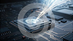 AI Chip with Neural Network Data Streams