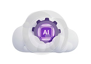 AI chip powering innovation within a digital cloud infrastructure
